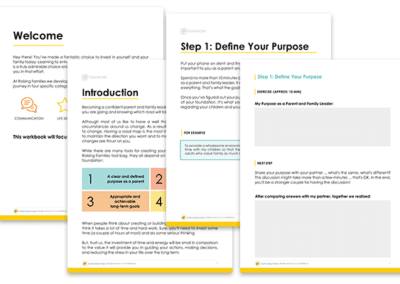 Confident Parent and Family Leader Workbook
