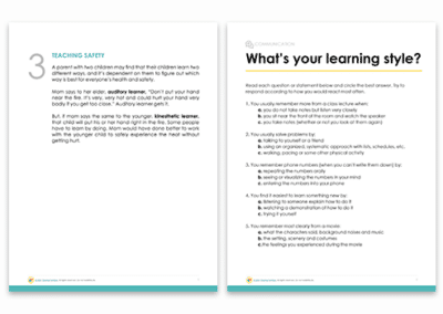 Learning Styles Workbook
