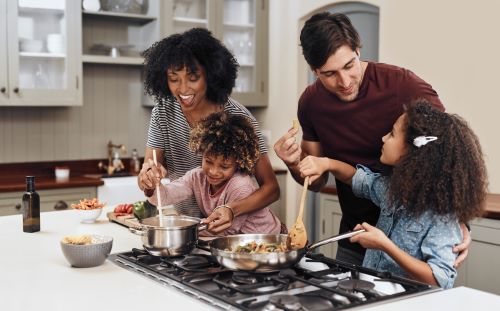 spend quality Time with your child -cook as a family